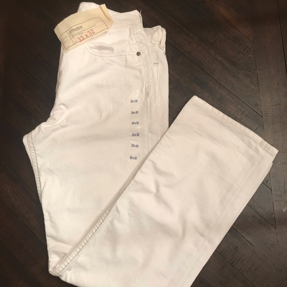 Banana Republic Other - Banana Republic Men’s White Jeans 33x32